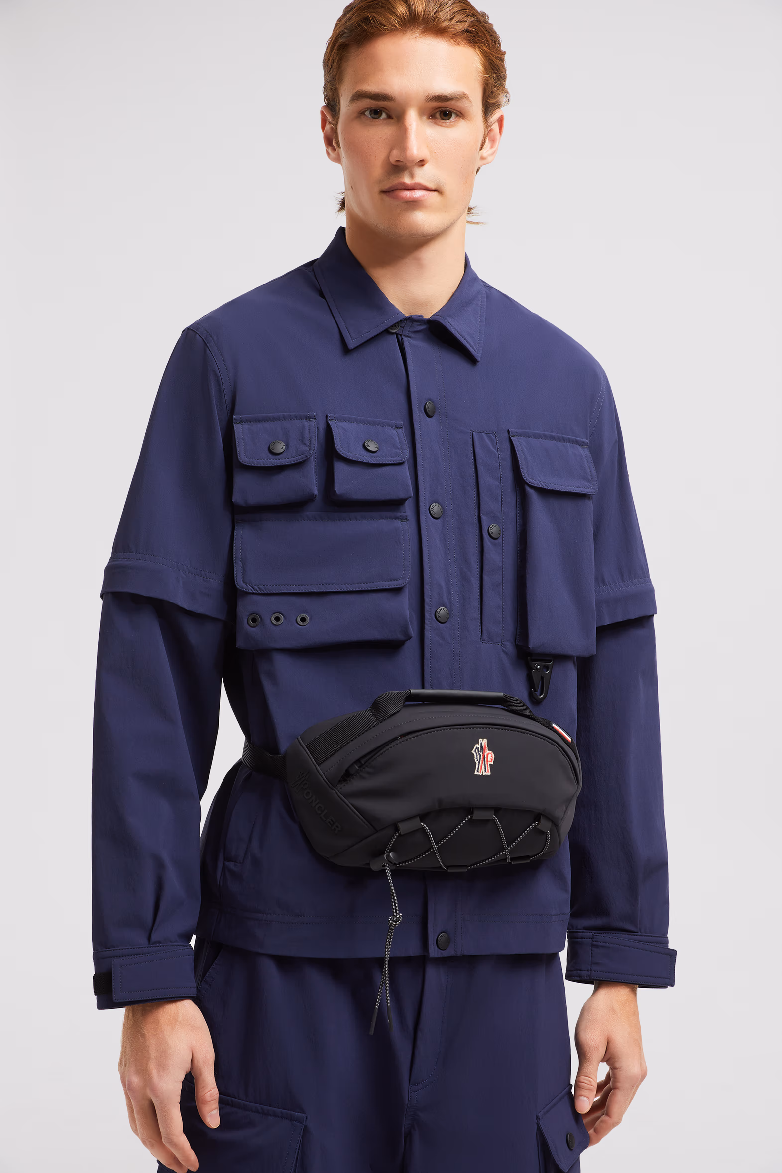 Water-Repellent Belt Bag Women Black Moncler 7